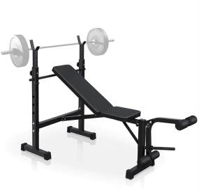 Folding squat bench bench Bench bench aerobic training abdomen muscle arms back chest shoulder legs muscle Home / office fitness adults men and w