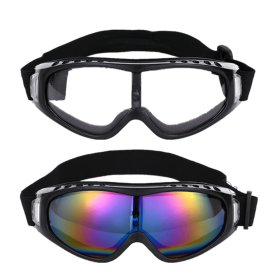 2 Pack Snow Sports Skiing Goggles Snowboard Skate Glasses Motorcycle Riding Goggles Sungless (Option: 2pcs)